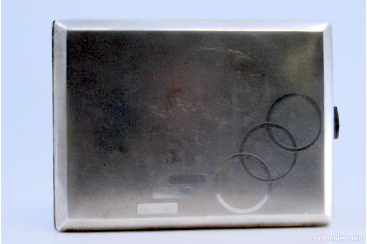 Antig&uuml;edades: Caja de cigarrillos, en plata - Foto 5