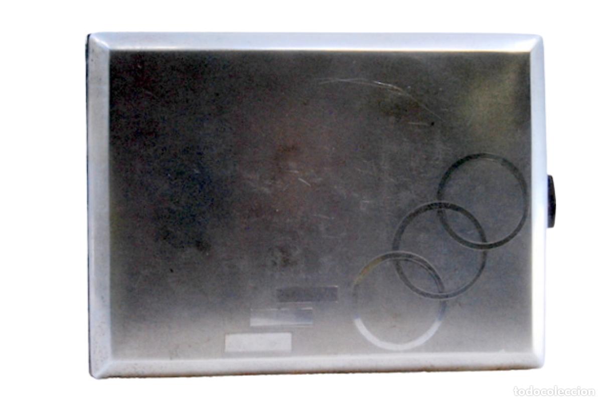 Antig&uuml;edades: Caja de cigarrillos, en plata - Foto 1