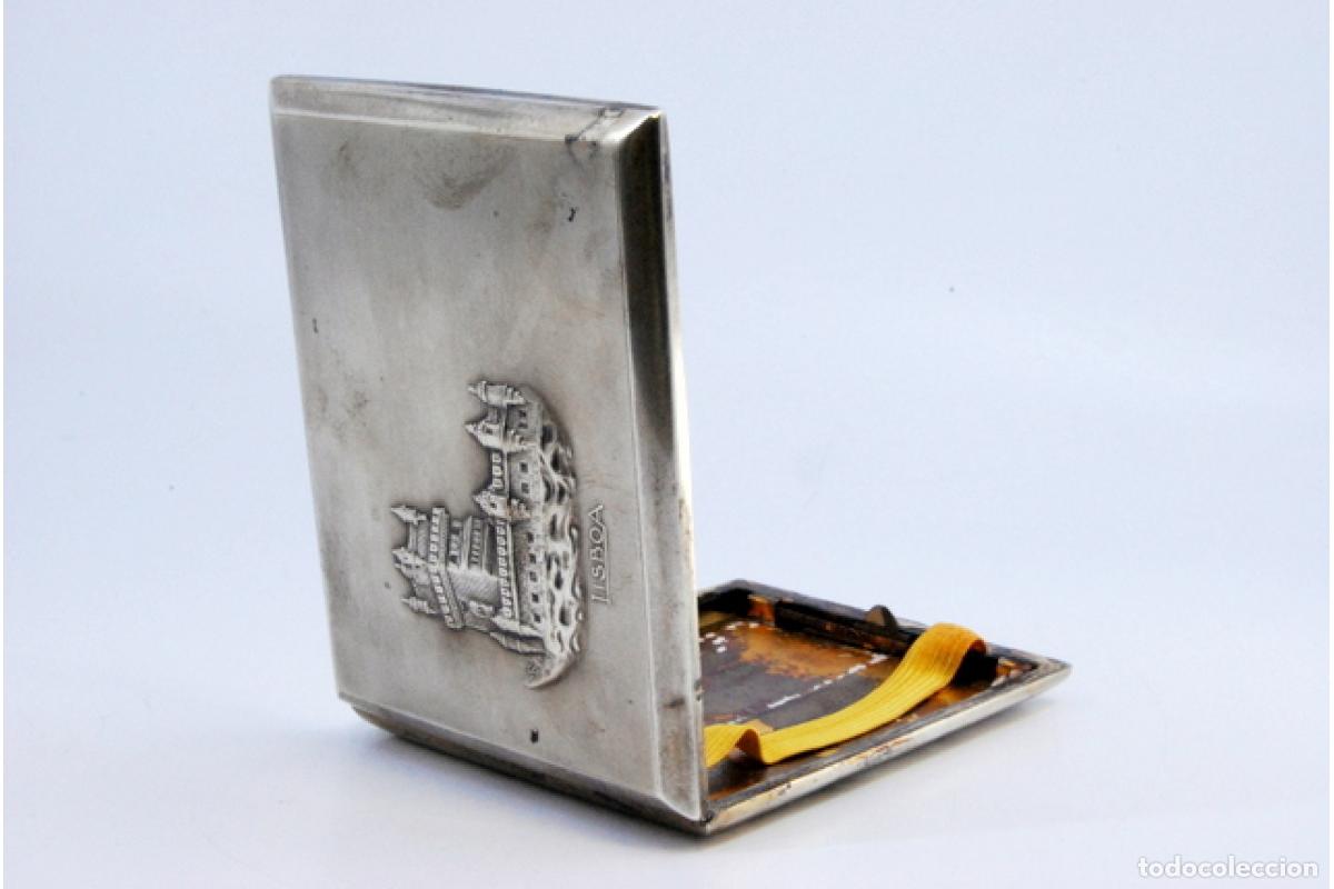 Antig&uuml;edades: Caja de cigarrillos, en plata - Foto 5