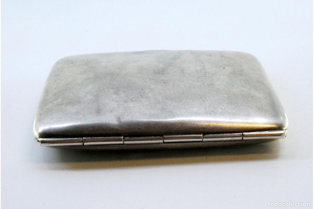 Antig&uuml;edades: Caja de cigarrillos, en plata - Foto 7