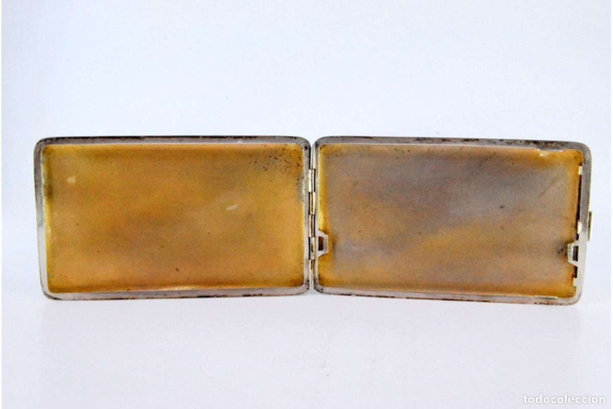 Antig&uuml;edades: Caja de cigarrillos, en plata - Foto 6