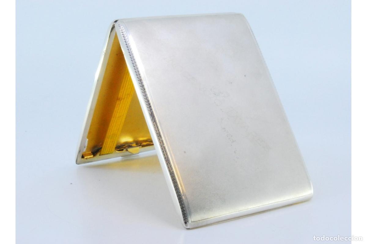 Antig&uuml;edades: Caja de cigarrillos, en plata - Foto 7