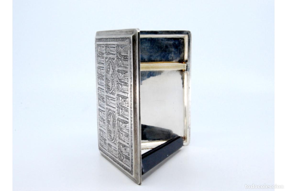 Antig&uuml;edades: Caja de cigarrillos, en plata - Foto 10