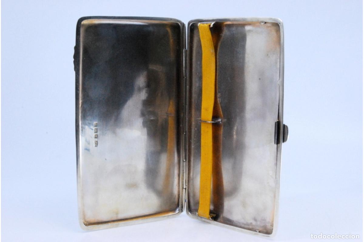 Antig&uuml;edades: Caja de cigarrillos, en plata - Foto 5