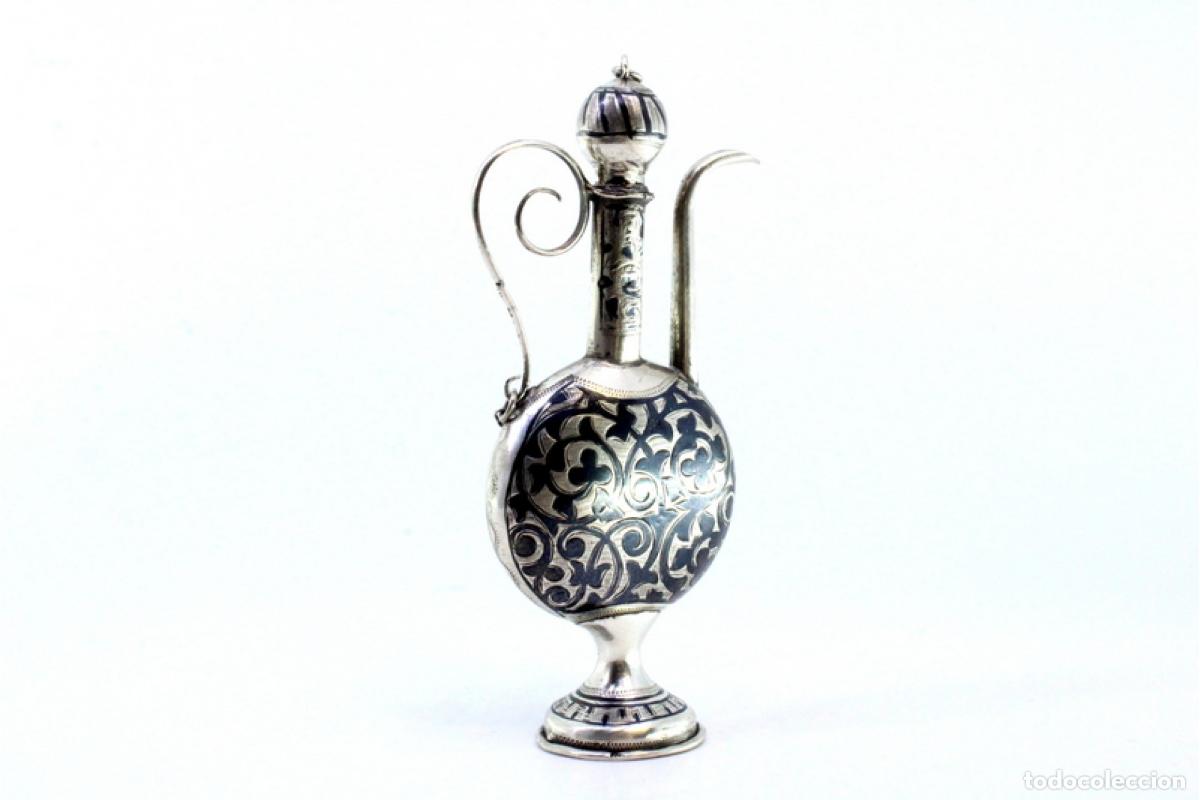 Antig&uuml;edades: Frasco de plata para perfume. - Foto 5