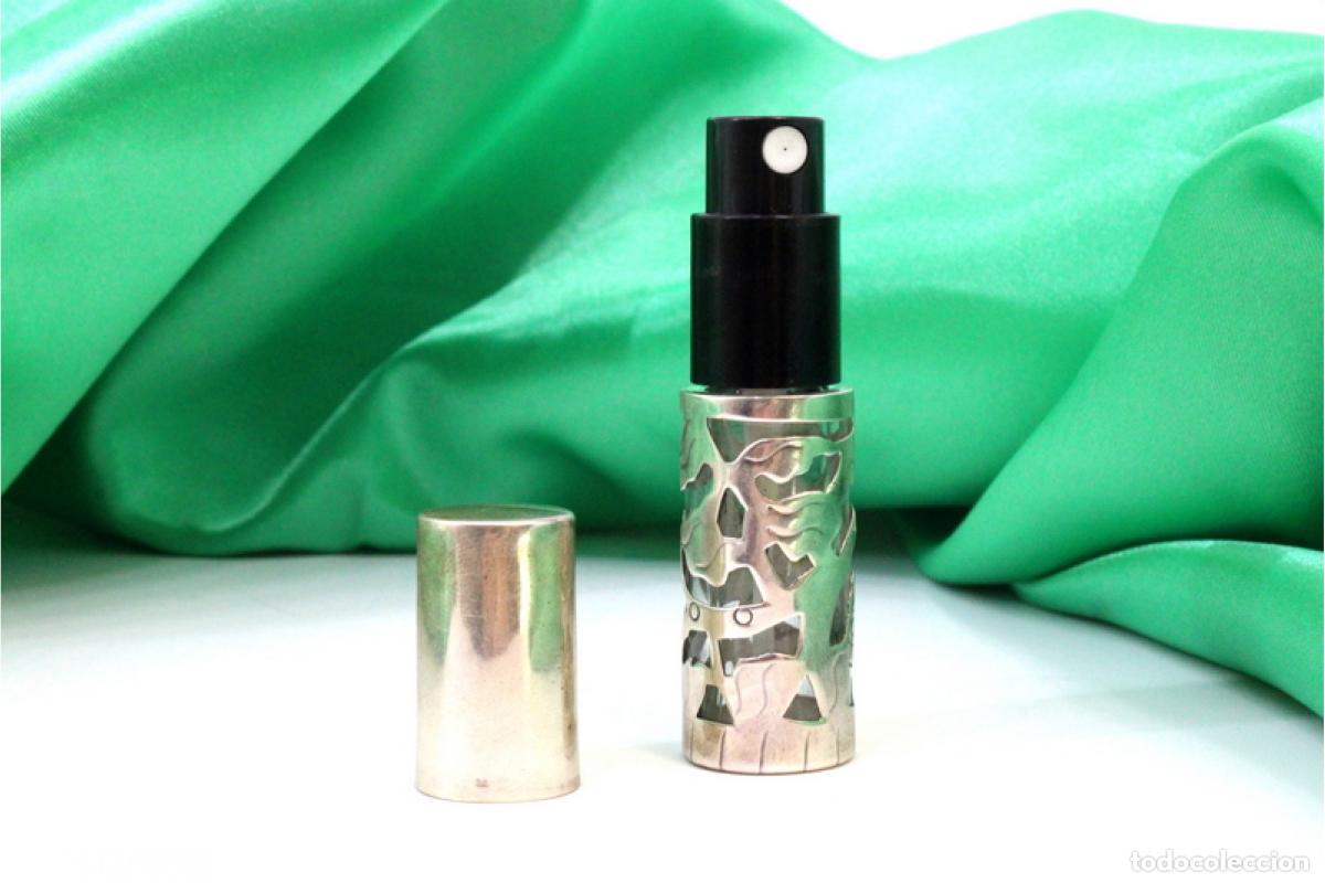 Antig&uuml;edades: Frasco de plata para perfume. - Foto 4