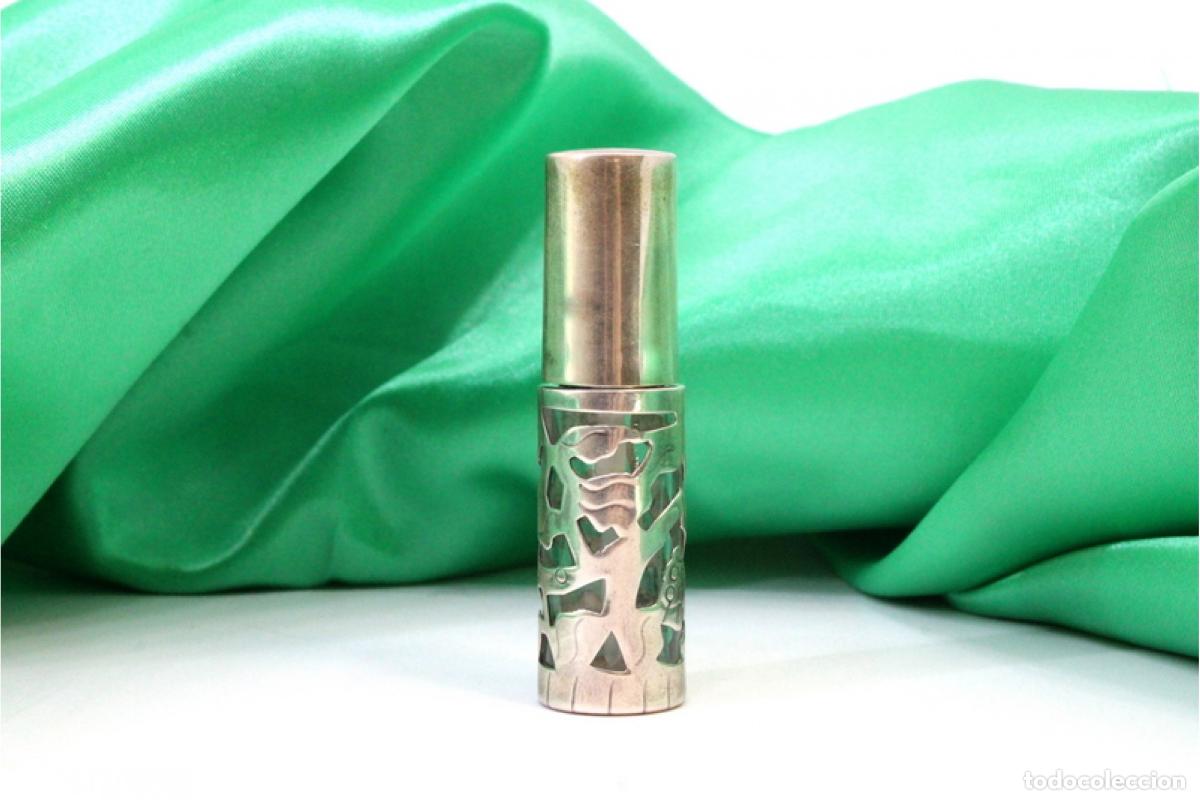 Antig&uuml;edades: Frasco de plata para perfume. - Foto 1