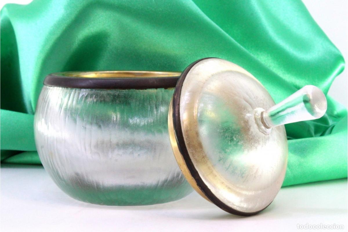 Antig&uuml;edades: Botella de vidrio y plata - Foto 3