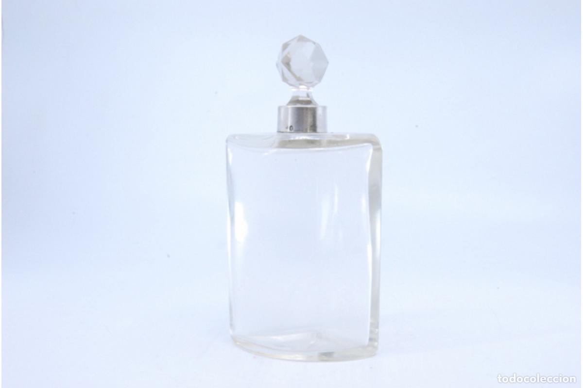 Antig&uuml;edades: Botella de vidrio y plata - Foto 2