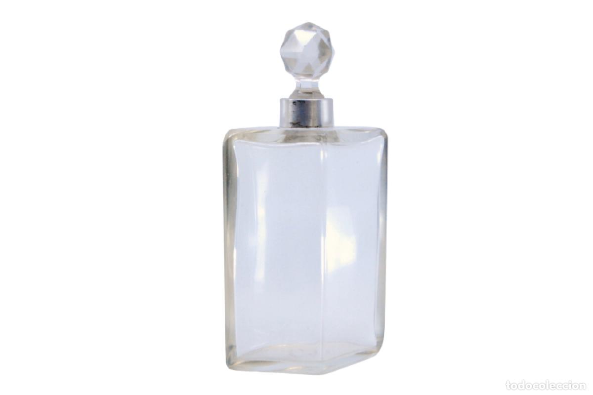Antig&uuml;edades: Botella de vidrio y plata - Foto 1