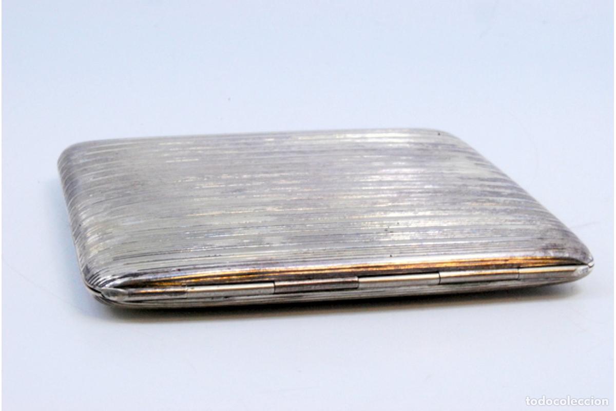Antig&uuml;edades: Caja de cigarrillos, en plata - Foto 6