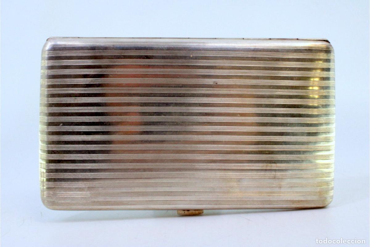 Antig&uuml;edades: Caja de cigarrillos, en plata - Foto 5