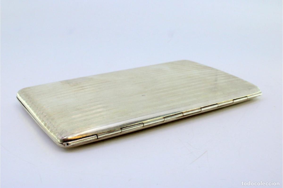 Antig&uuml;edades: Caja de cigarrillos, en plata - Foto 7