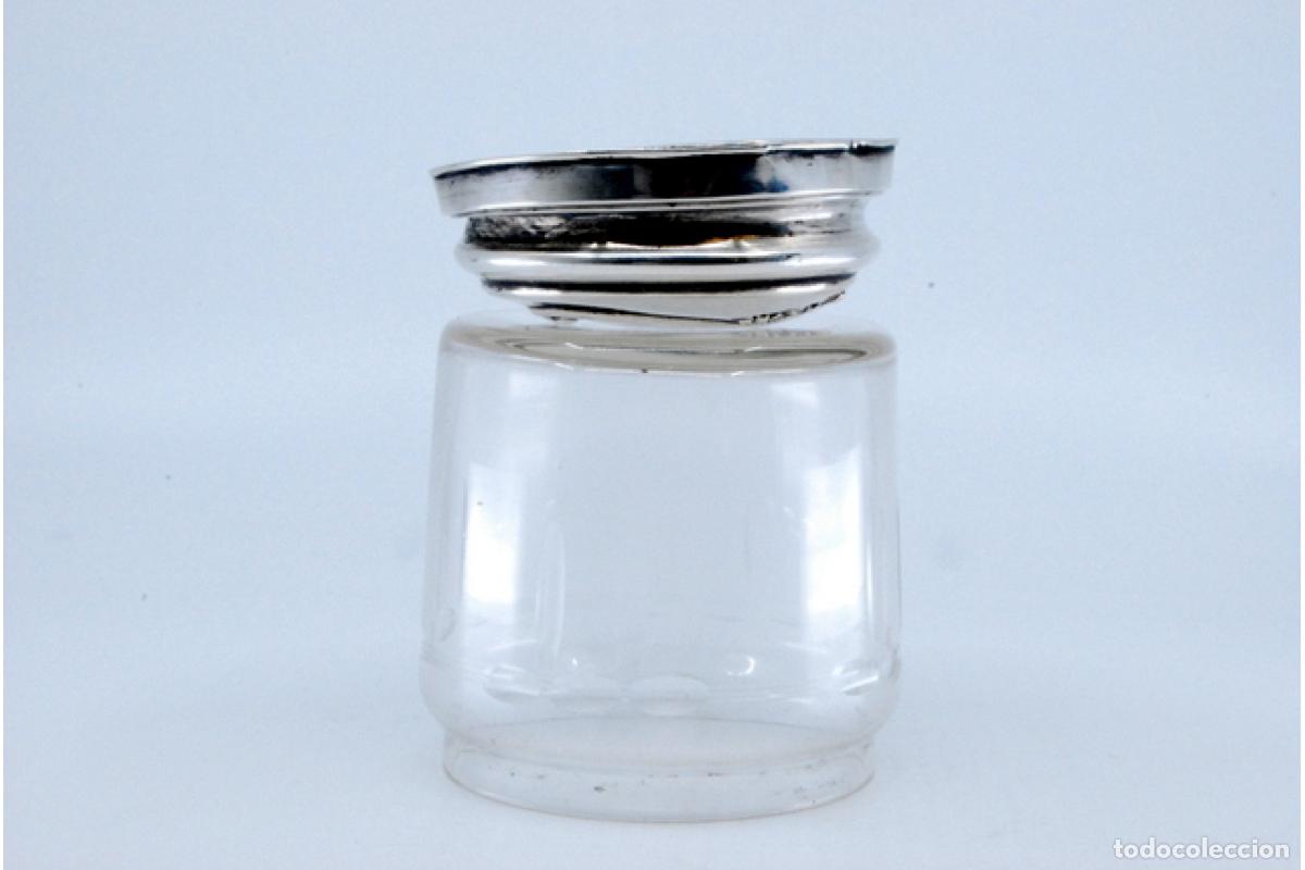 Antig&uuml;edades: Botella de vidrio y plata - Foto 10