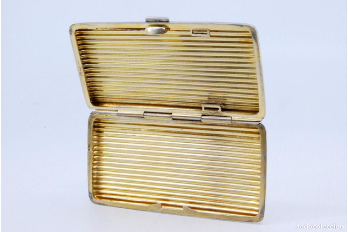 Antig&uuml;edades: Caja de cigarrillos, en plata - Foto 2