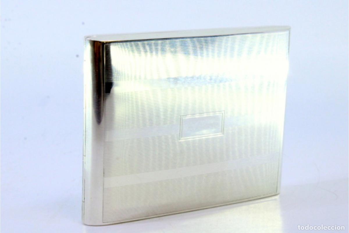 Antig&uuml;edades: Caja de cigarrillos, en plata - Foto 4