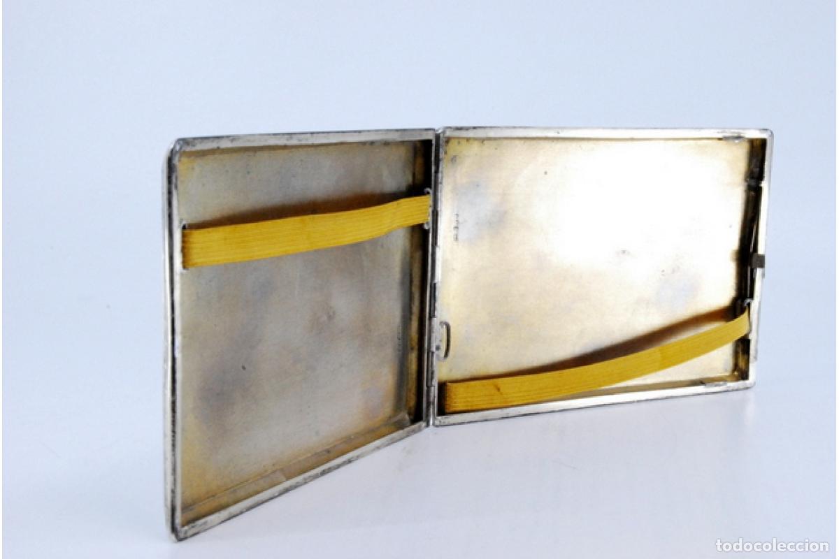 Antig&uuml;edades: Caja de cigarrillos, en plata - Foto 6