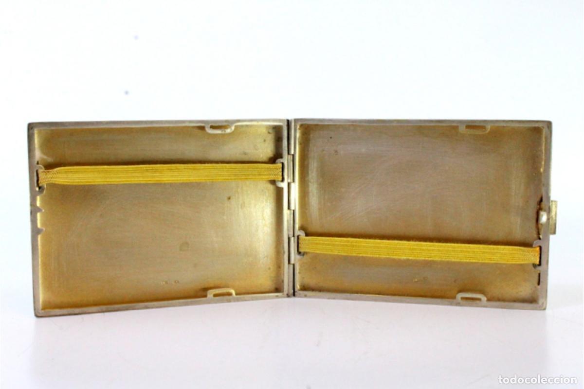 Antig&uuml;edades: Caja de cigarrillos, en plata - Foto 4