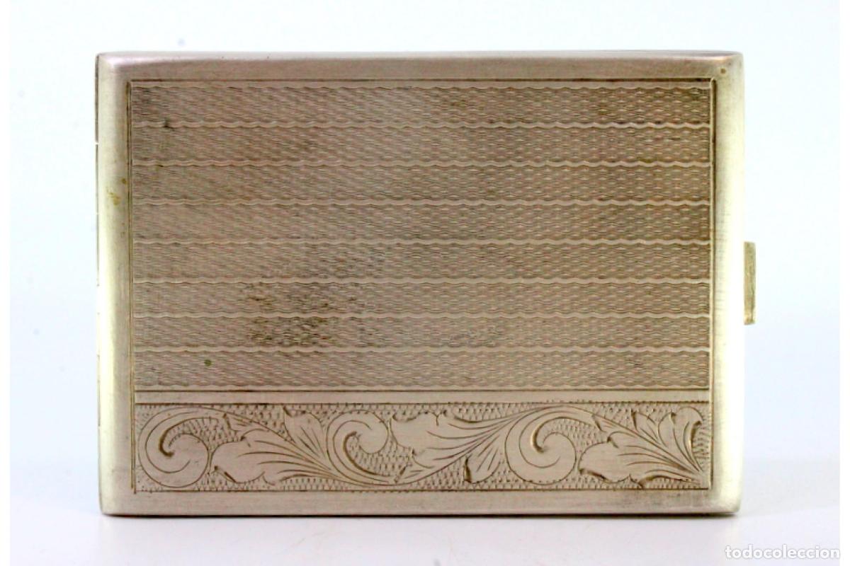 Antig&uuml;edades: Caja de cigarrillos, en plata - Foto 6