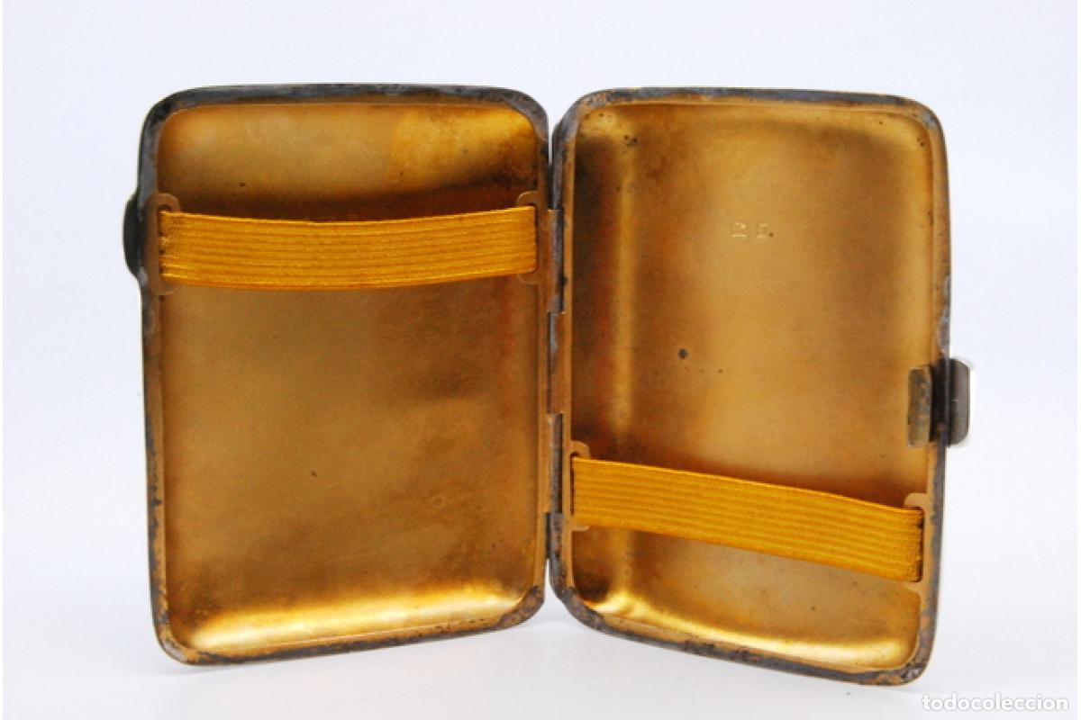 Antig&uuml;edades: Caja de cigarrillos, en plata - Foto 9