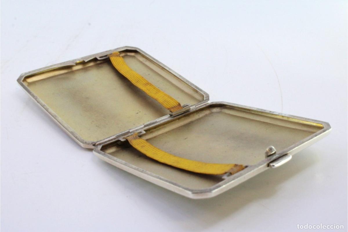 Antig&uuml;edades: Caja de cigarrillos, en plata - Foto 4