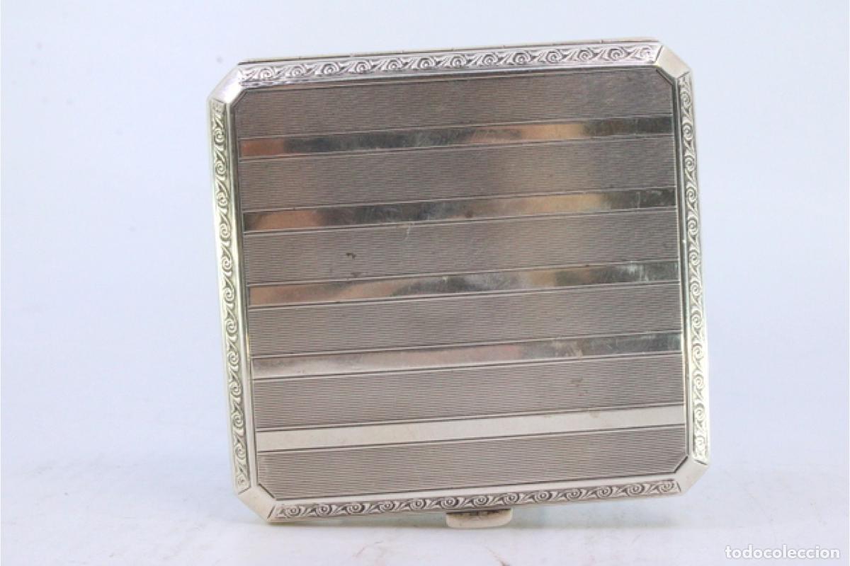 Antig&uuml;edades: Caja de cigarrillos, en plata - Foto 6