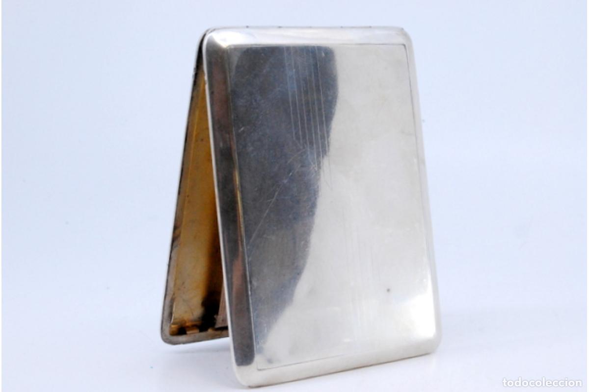 Antig&uuml;edades: Caja de cigarrillos, en plata - Foto 7