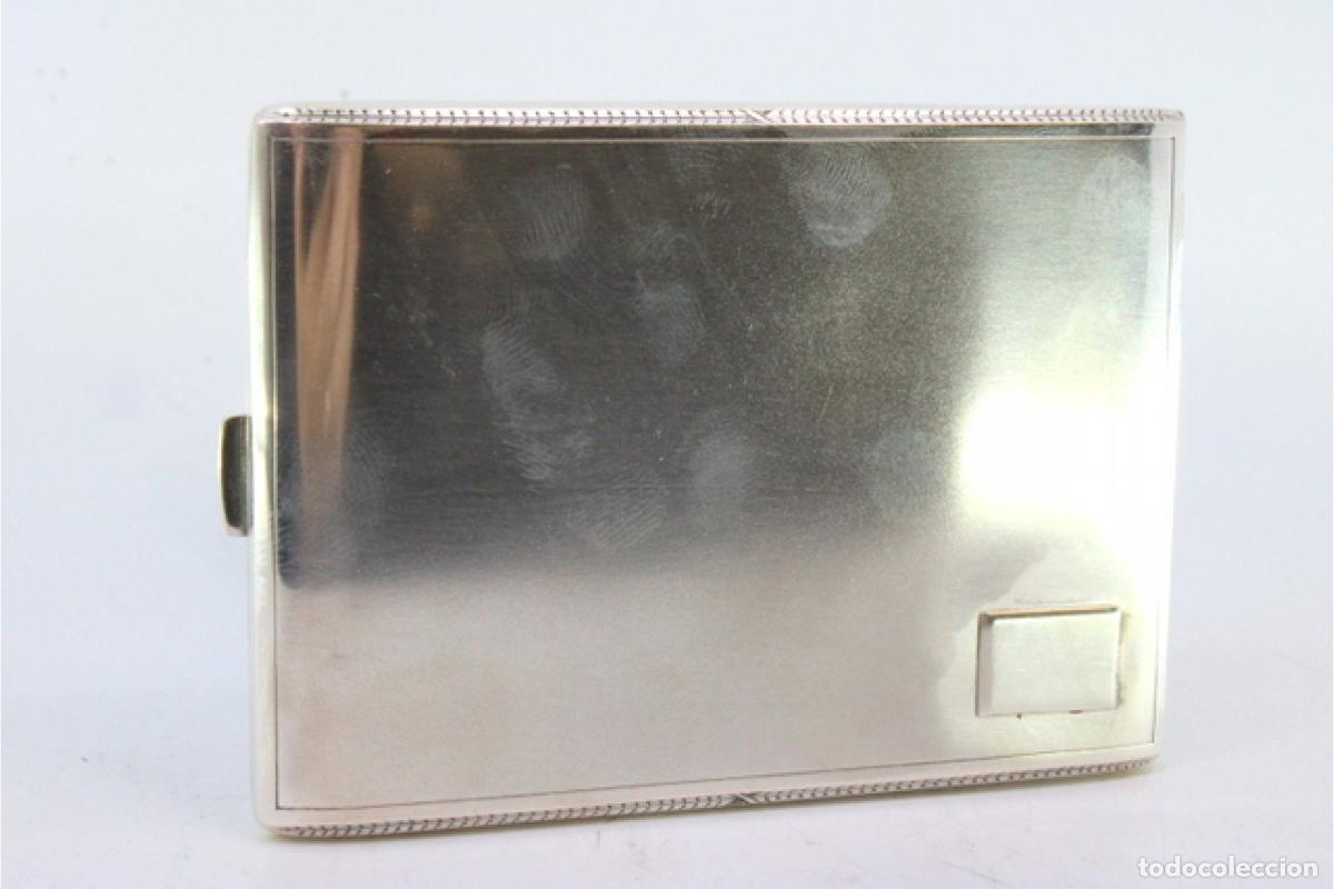 Antig&uuml;edades: Caja de cigarrillos, en plata - Foto 5