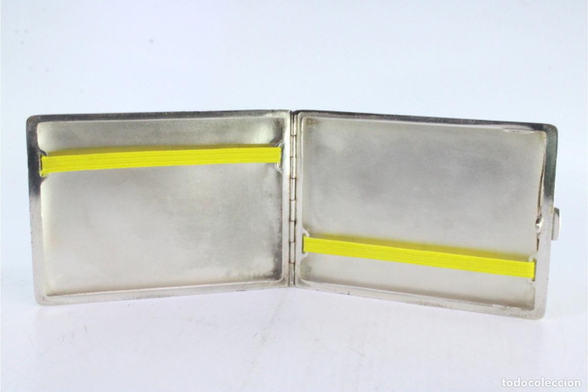 Antig&uuml;edades: Caja de cigarrillos, en plata - Foto 6