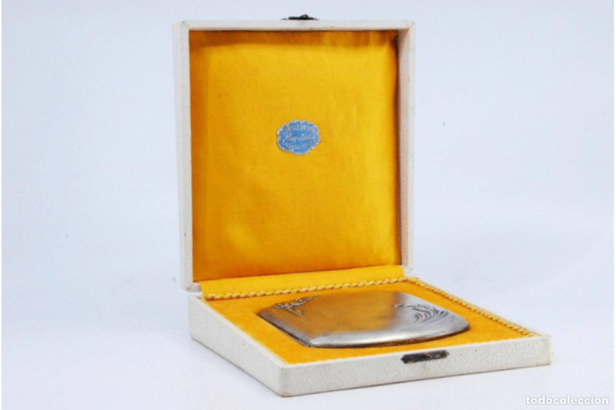 Antig&uuml;edades: Caja de cigarrillos, en plata - Foto 5