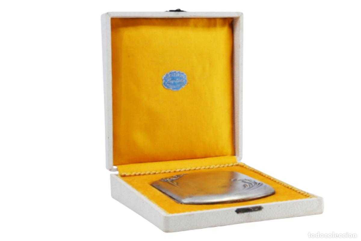 Antig&uuml;edades: Caja de cigarrillos, en plata - Foto 1