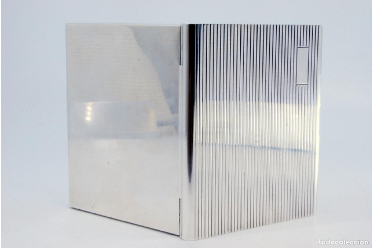 Antig&uuml;edades: Caja de cigarrillos, en plata - Foto 5