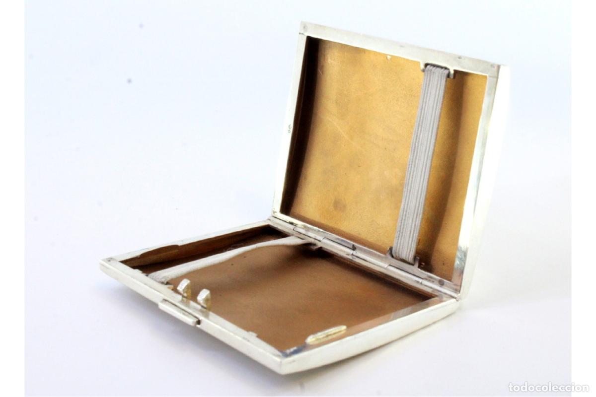 Antig&uuml;edades: Caja de cigarrillos, en plata - Foto 6