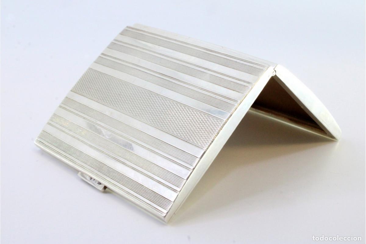 Antig&uuml;edades: Caja de cigarrillos, en plata - Foto 8