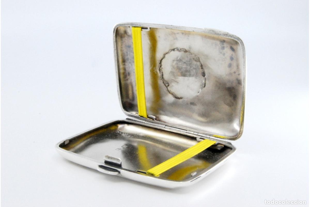 Antig&uuml;edades: Caja de cigarrillos, en plata - Foto 6