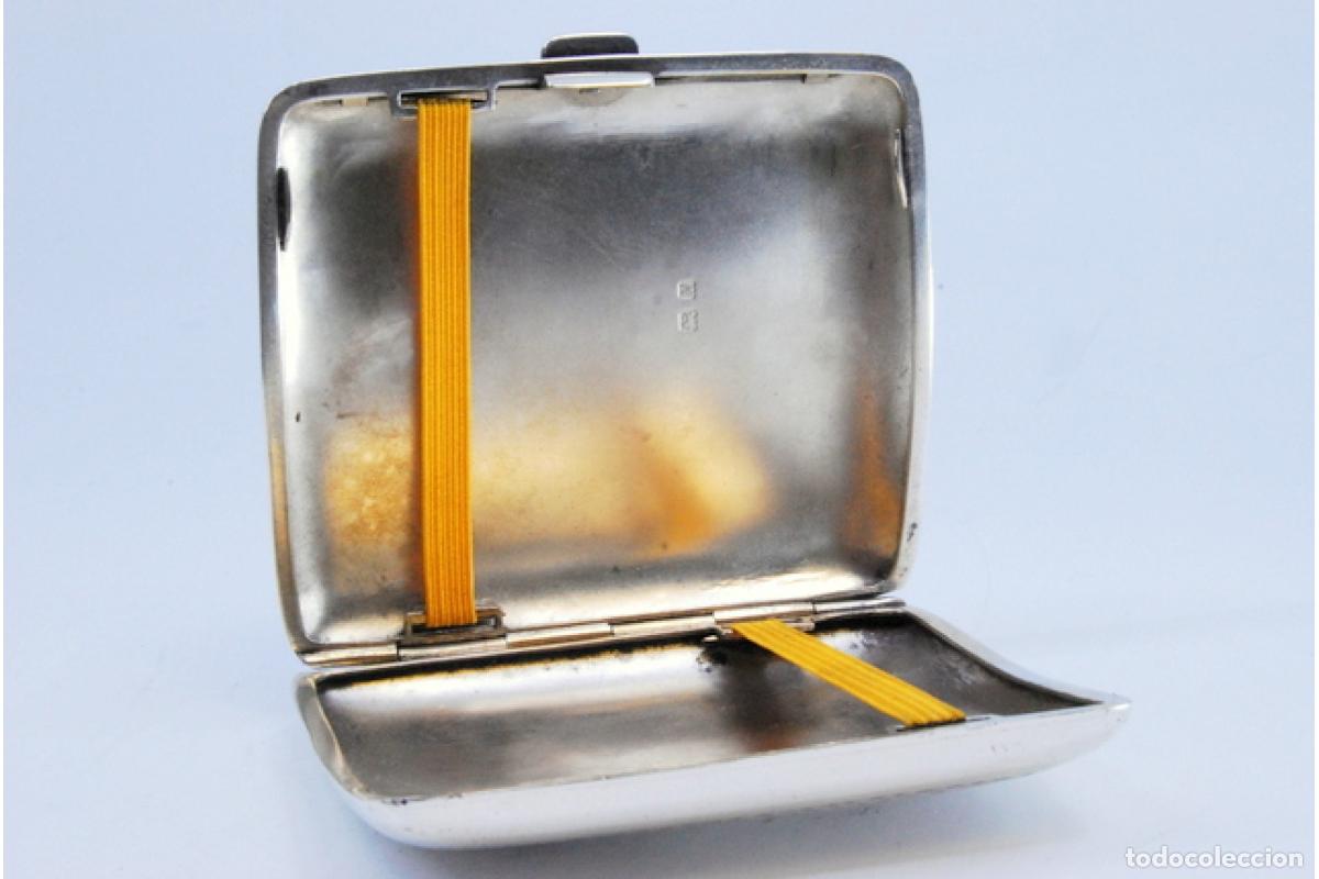 Antig&uuml;edades: Caja de cigarrillos, en plata - Foto 9