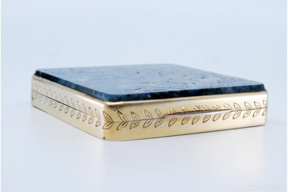 Antig&uuml;edades: Caja de cigarrillos, en plata - Foto 2