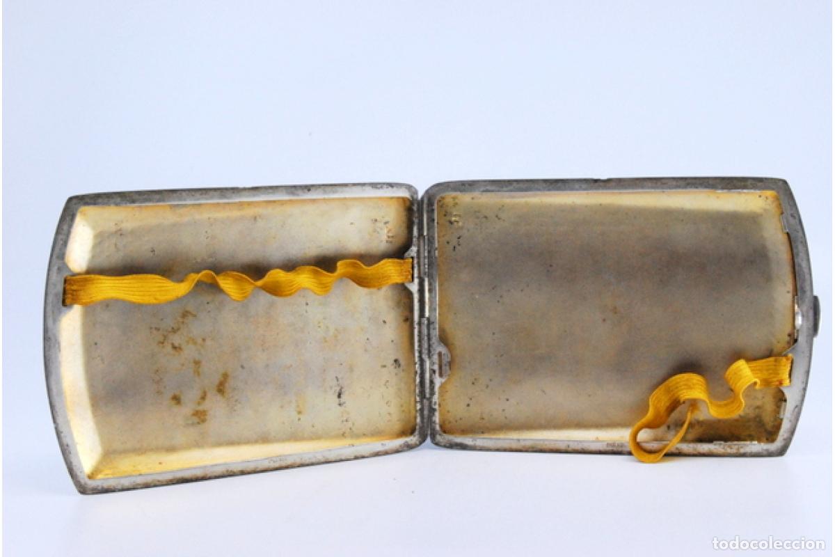 Antig&uuml;edades: Caja de cigarrillos, en plata - Foto 4