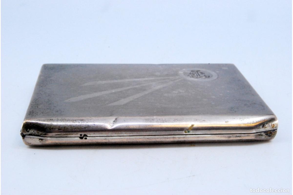 Antig&uuml;edades: Caja de cigarrillos, en plata - Foto 9