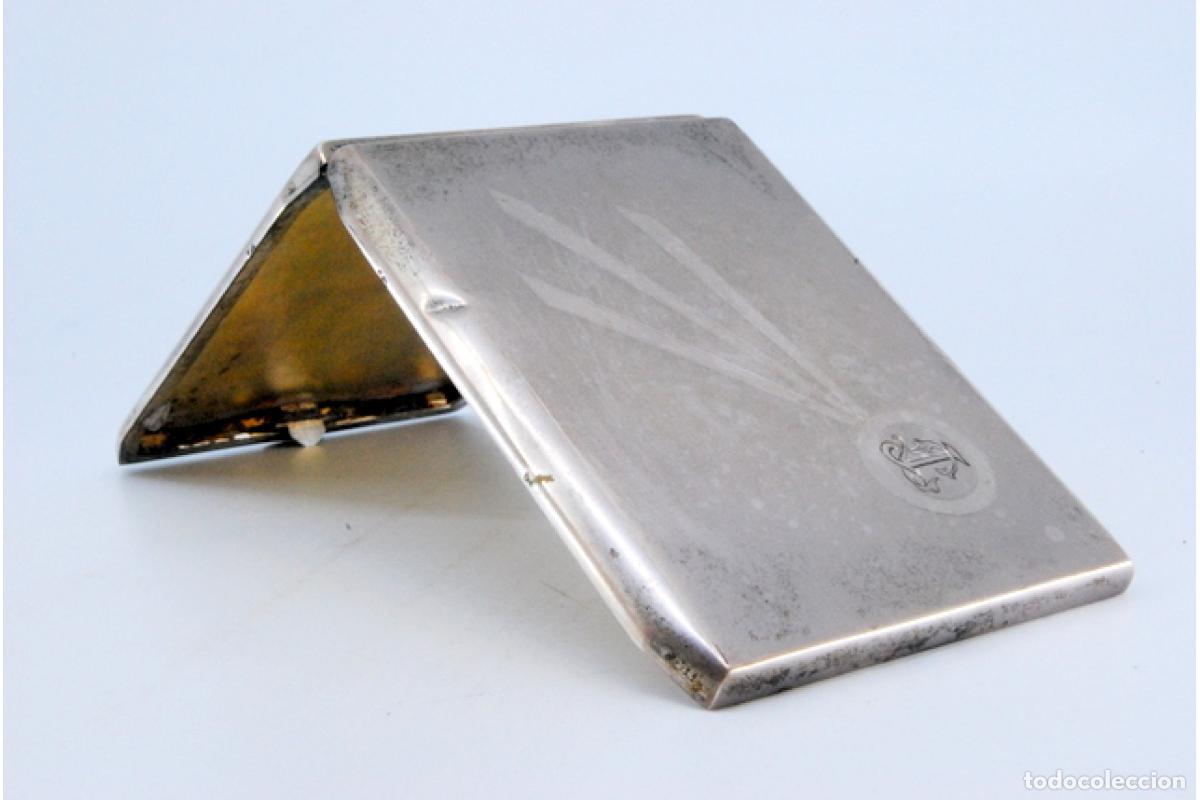 Antig&uuml;edades: Caja de cigarrillos, en plata - Foto 10