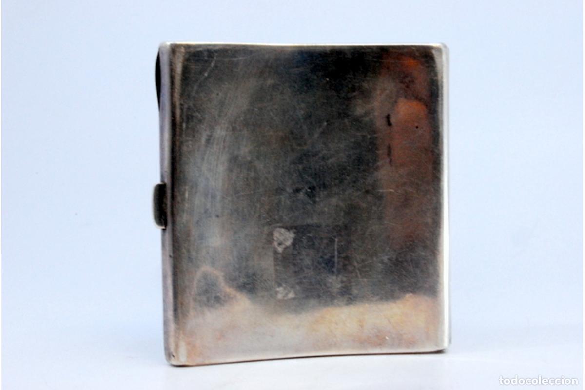 Antig&uuml;edades: Caja de cigarrillos, en plata - Foto 7