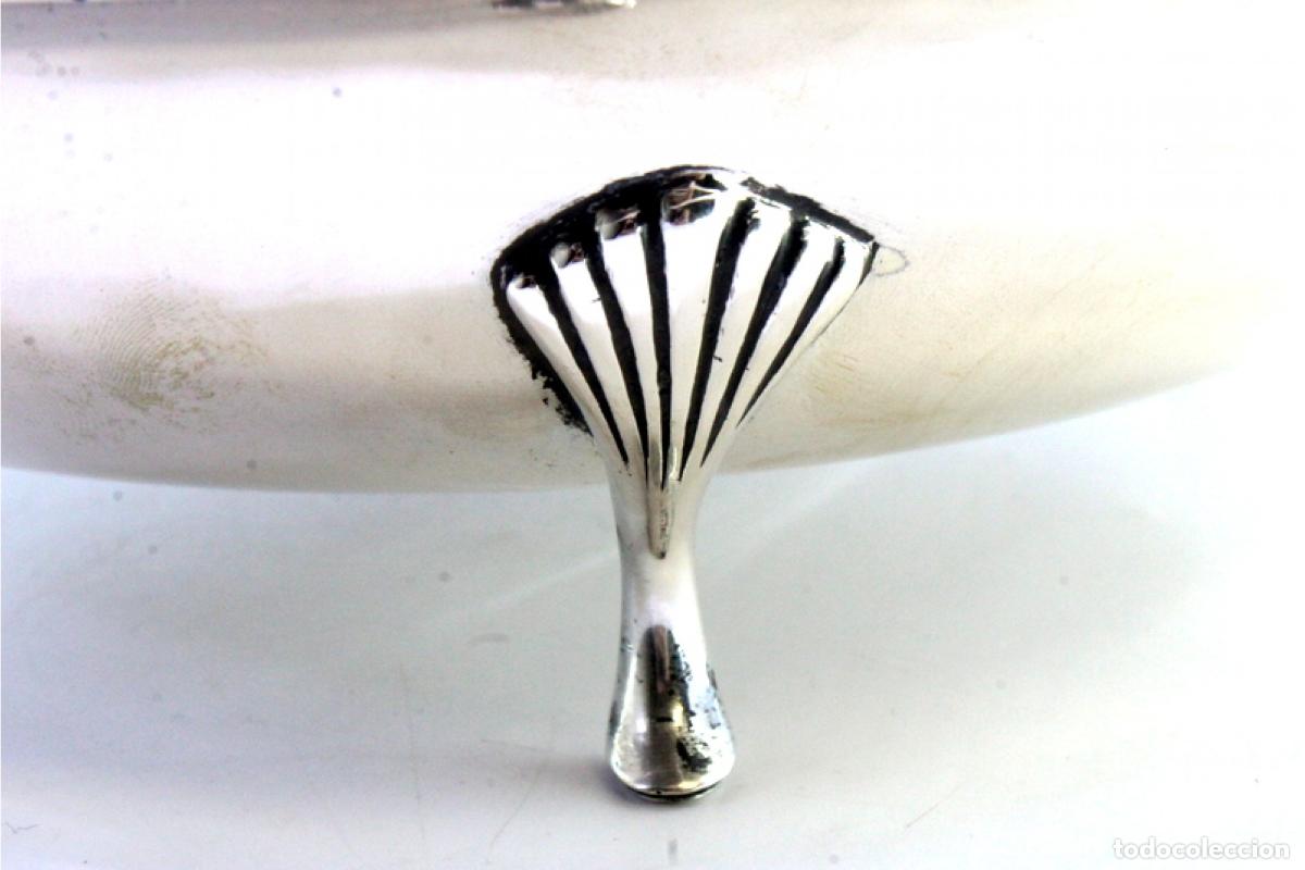 Antig&uuml;edades: Frutero de plata - Foto 3