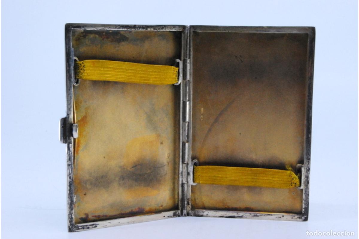 Antig&uuml;edades: Caja de cigarrillos, en plata - Foto 4