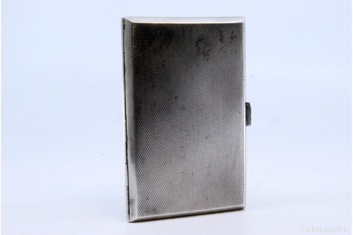Antig&uuml;edades: Caja de cigarrillos, en plata - Foto 5