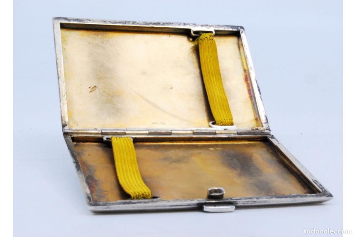 Antig&uuml;edades: Caja de cigarrillos, en plata - Foto 6