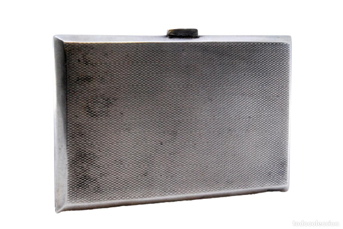Antig&uuml;edades: Caja de cigarrillos, en plata - Foto 1