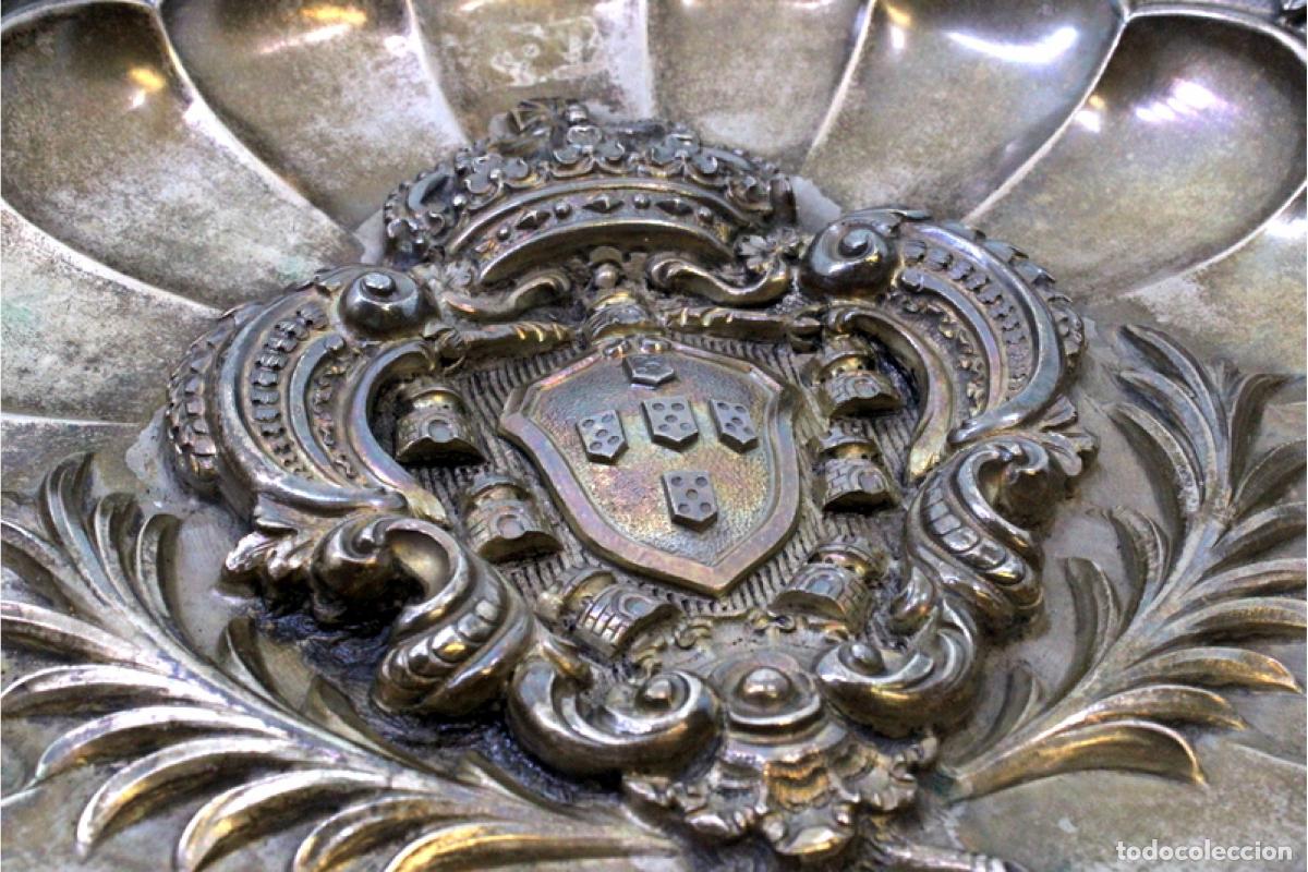 Antig&uuml;edades: Frutero de plata - Foto 4