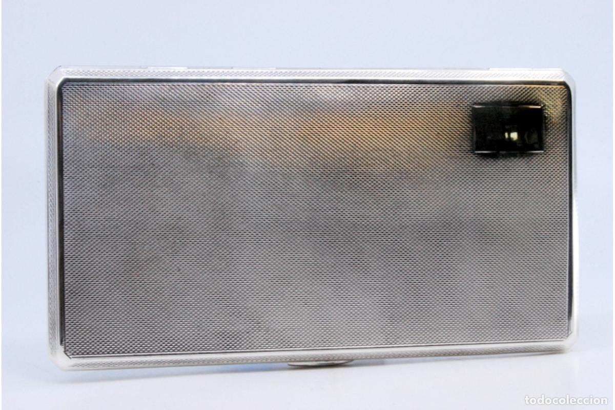 Antig&uuml;edades: Caja de cigarrillos, en plata - Foto 6