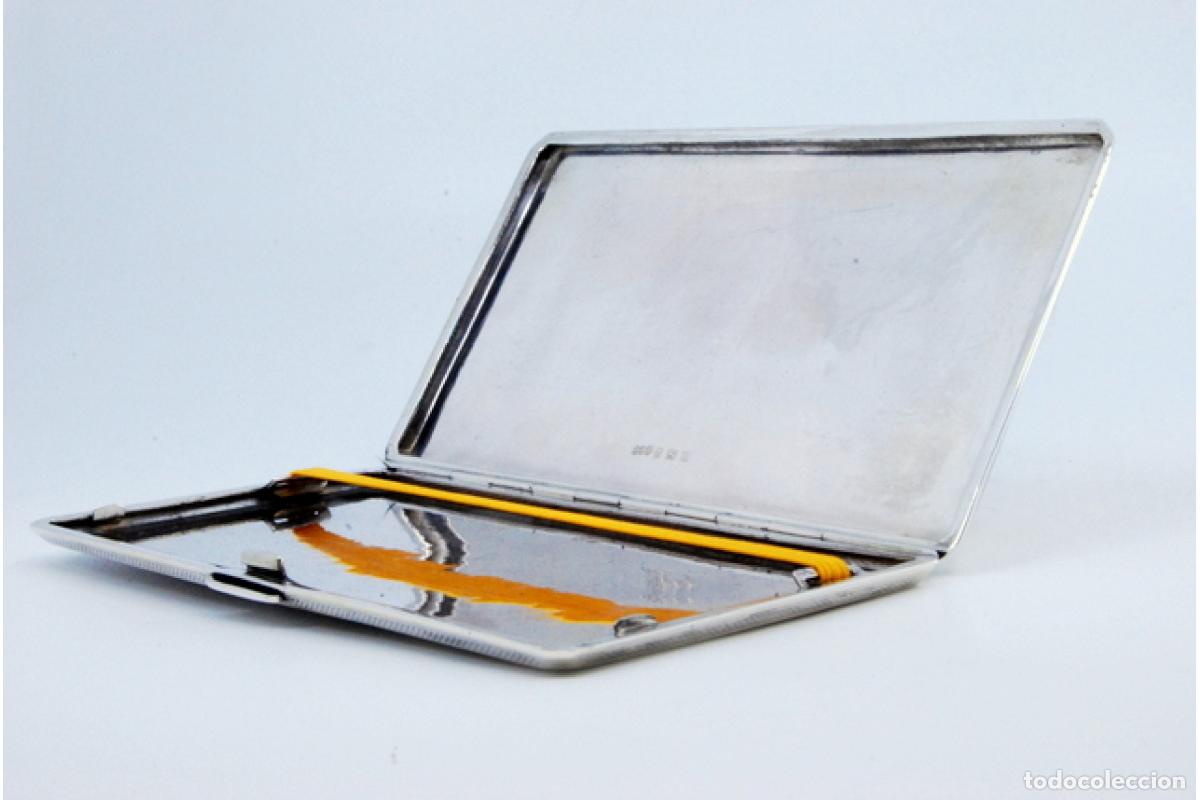 Antig&uuml;edades: Caja de cigarrillos, en plata - Foto 7