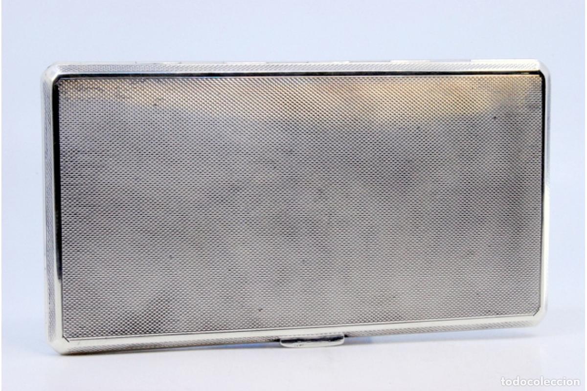 Antig&uuml;edades: Caja de cigarrillos, en plata - Foto 8